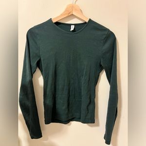 KOTN forest green long sleeve